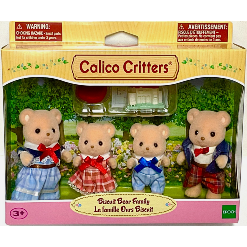 CALICO CRITTERS BISCUIT BEAR FAMILY CALICO CRITTERS