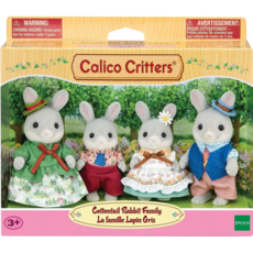 CALICO CRITTERS COTTONTAIL RABBIT FAMILY CALICO CRITTERS