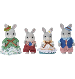 CALICO CRITTERS COTTONTAIL RABBIT FAMILY CALICO CRITTERS