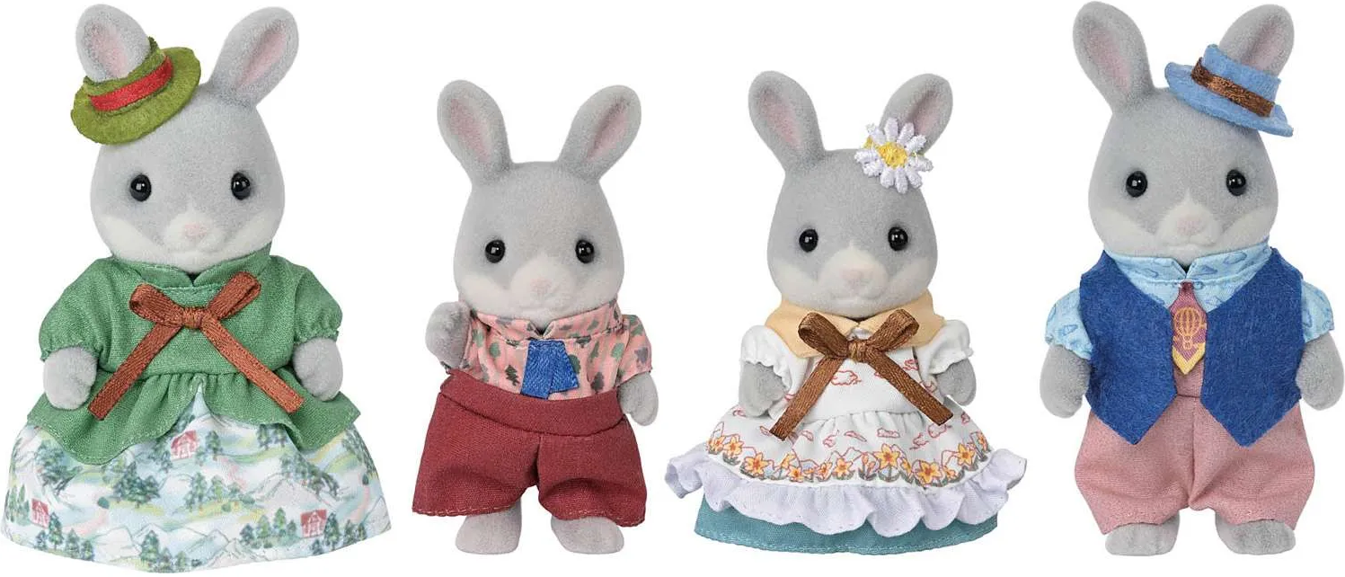 COTTONTAIL RABBIT FAMILY CALICO CRITTERS - THE TOY STORE