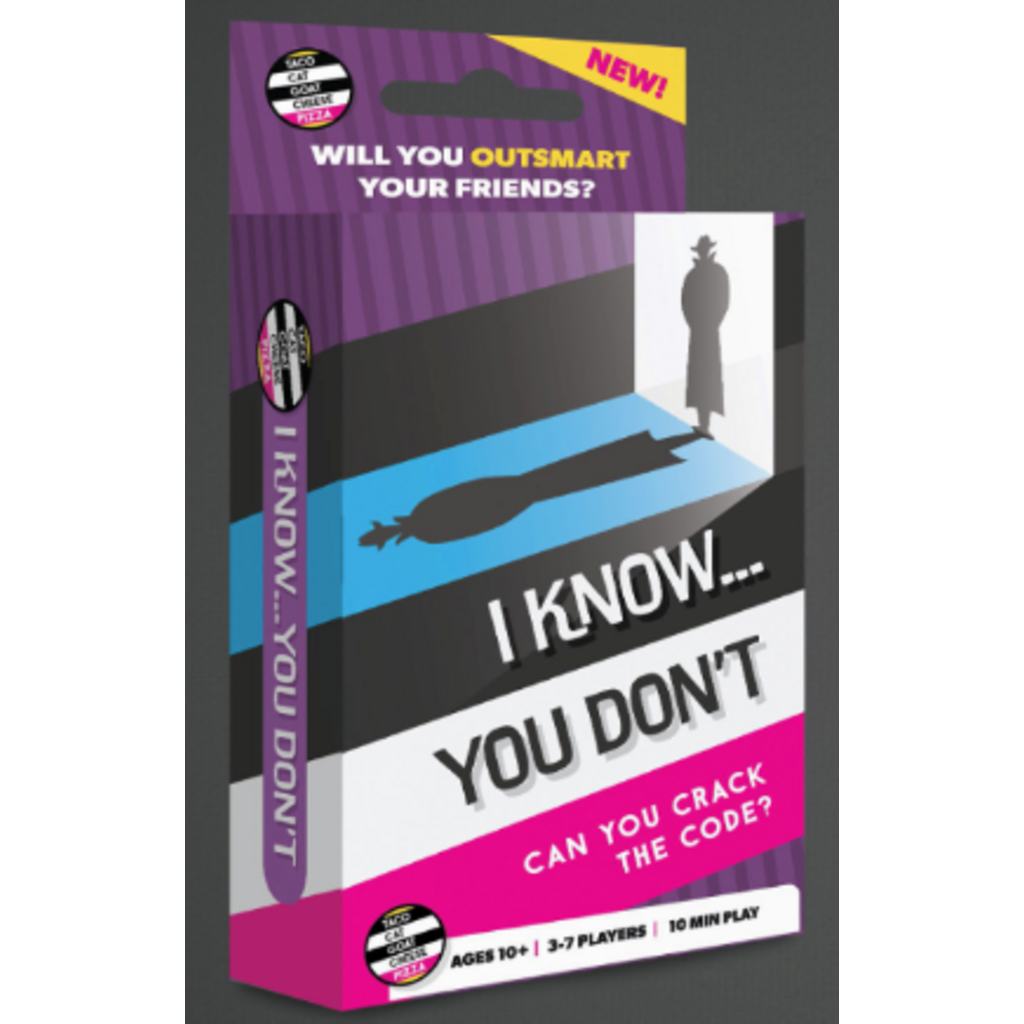 DOLPHIN HAT GAMES I KNOW....YOU DON'T CARD GAME