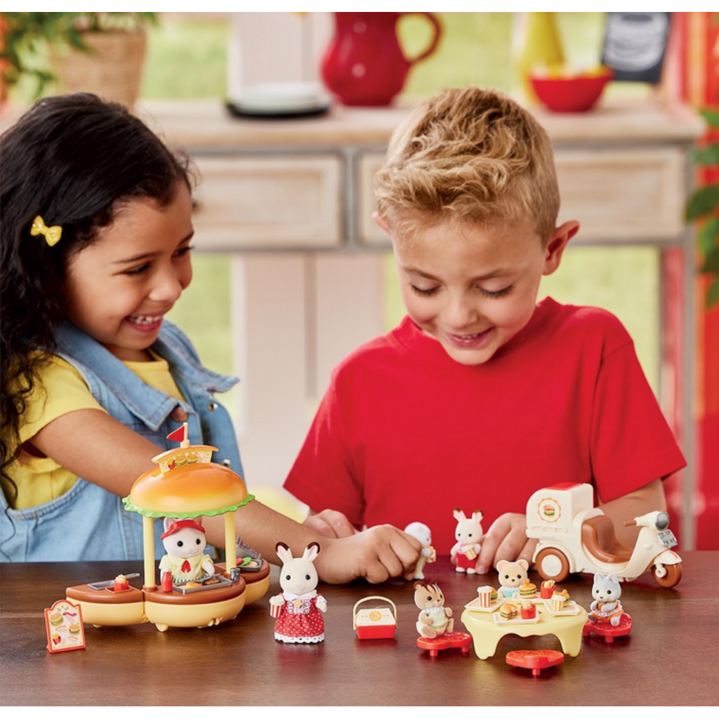 CALICO CRITTERS HAMBURGER STAND CALICO CRITTERS*