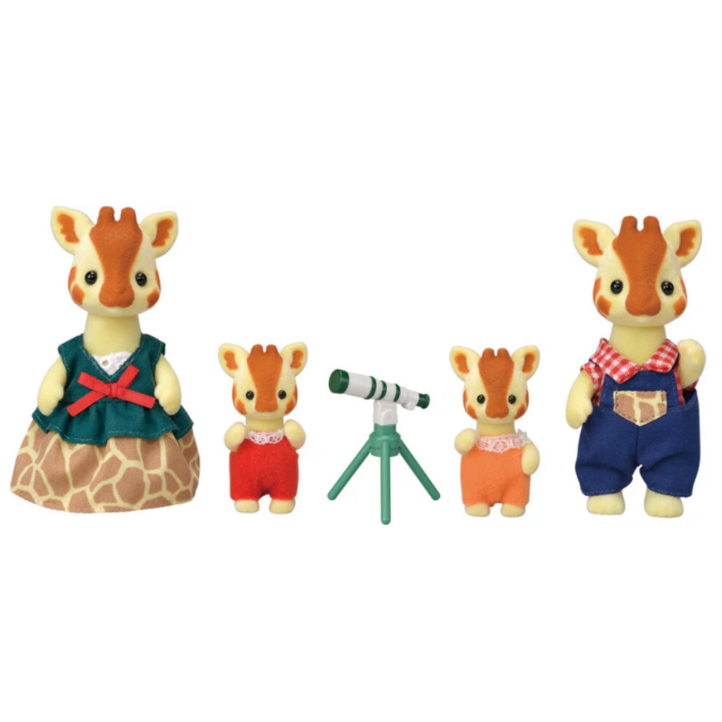 CALICO CRITTERS HIGHBRANCH GIRAFFE FAMILY CALICO CRITTERS