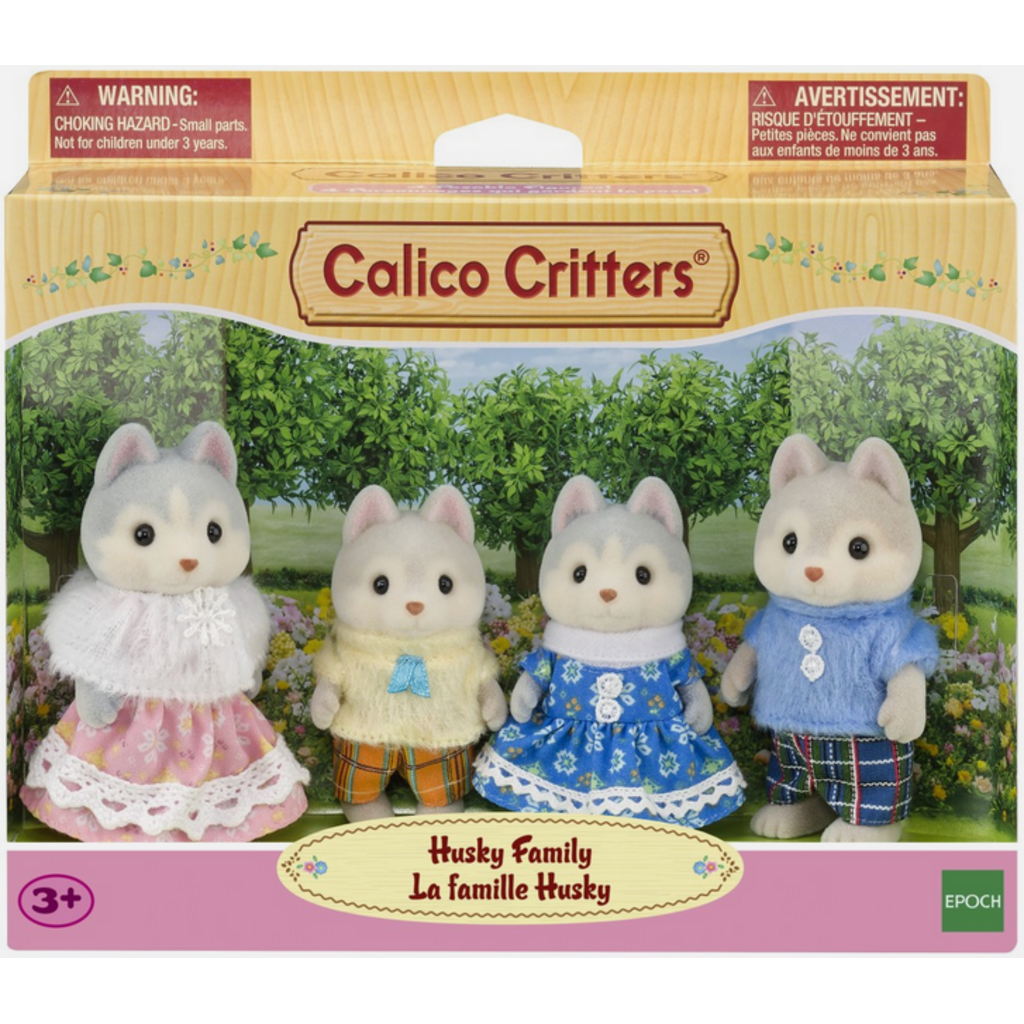 CALICO CRITTERS HUSKY FAMILY CALICO CRITTERS