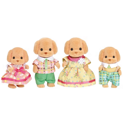 CALICO CRITTERS TOY POODLE FAMILY CALICO CRITTERS