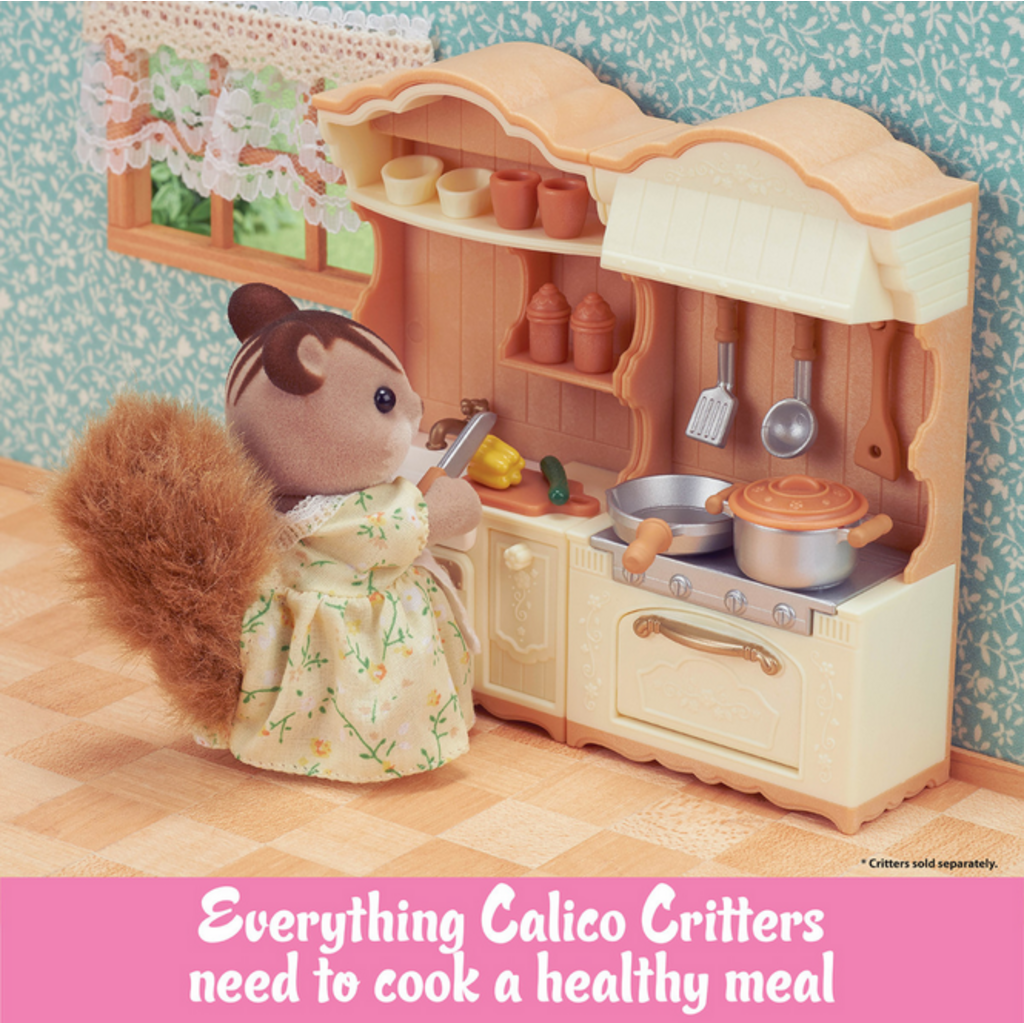 CALICO CRITTERS KITCHEN PLAY SET CALICO CRITTERS