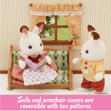 CALICO CRITTERS COMFY LIVING ROOM SET CALICO CRITTERS