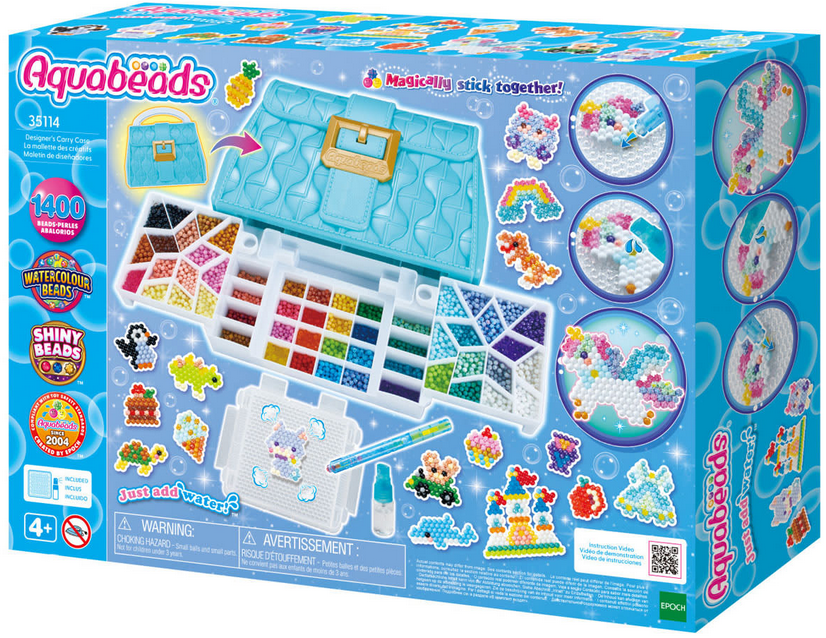 AQUABEADS DESIGNERS CARRY CASE