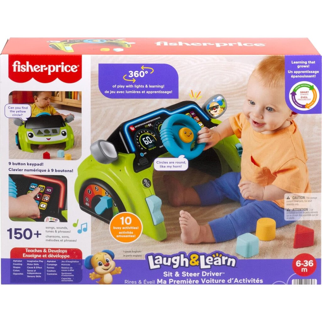 FISHER PRICE SIT & STEER DRIVER