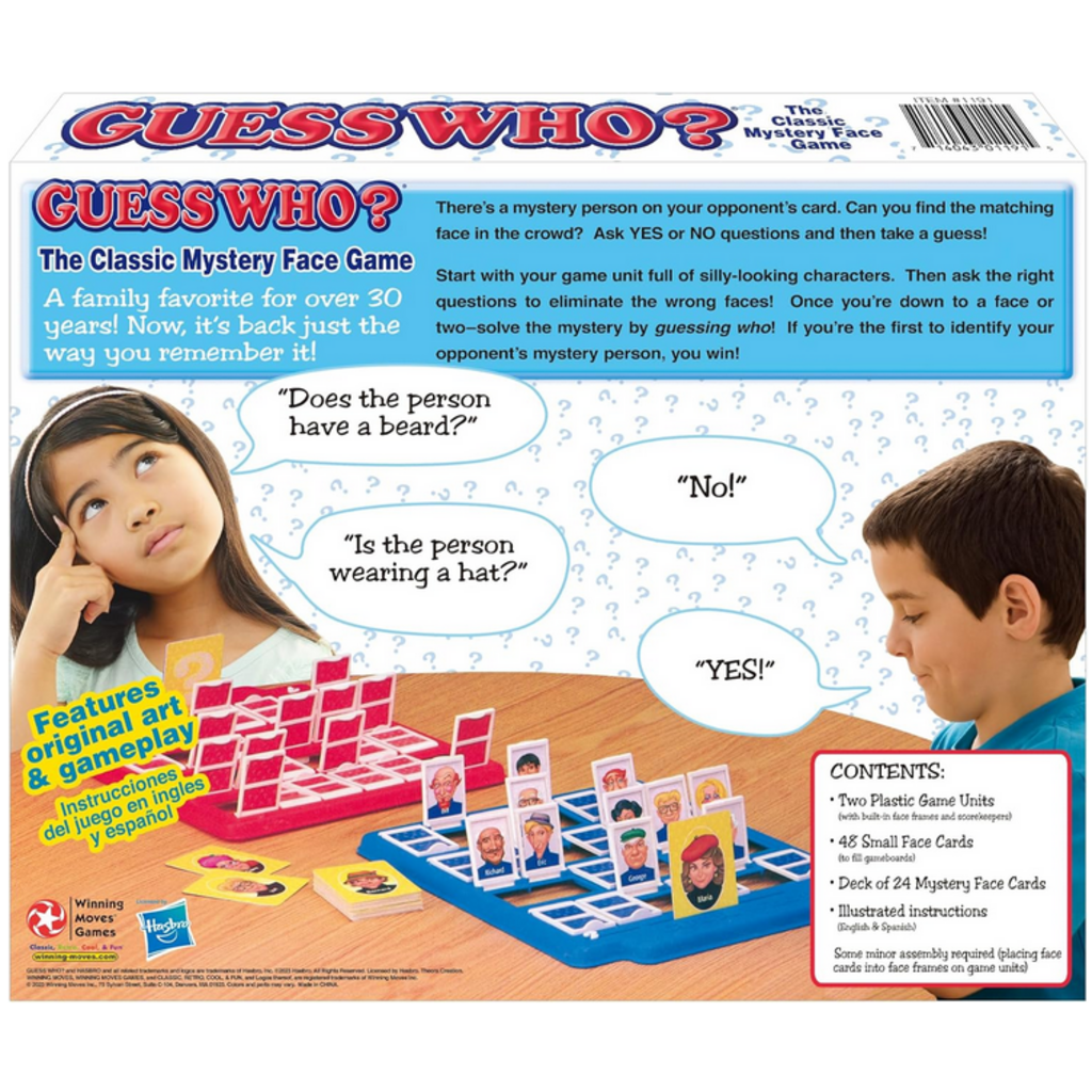 WINNING MOVES GUESS WHO? CLASSIC EDITION*