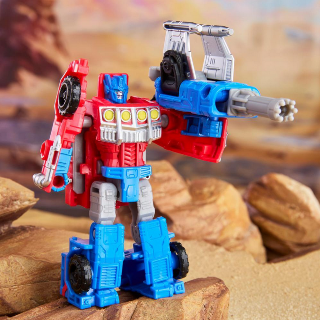 TRANSFORMERS TRANSFORMERS OPTIMUS PRIME CYBER CHANGERS FIGURE