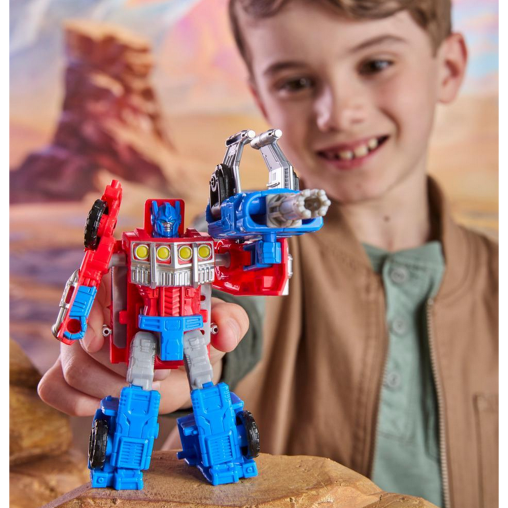 TRANSFORMERS TRANSFORMERS OPTIMUS PRIME CYBER CHANGERS FIGURE