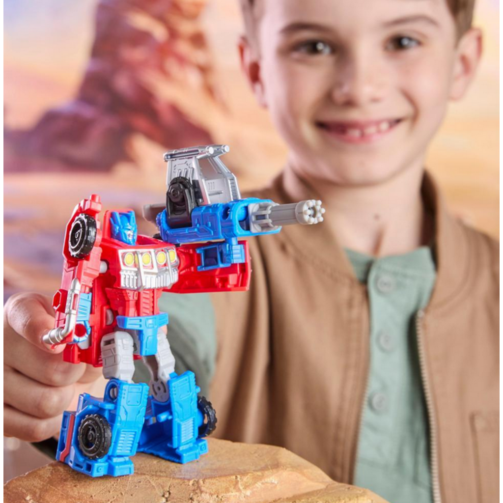 TRANSFORMERS TRANSFORMERS OPTIMUS PRIME CYBER CHANGERS FIGURE