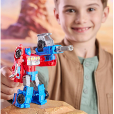 TRANSFORMERS TRANSFORMERS OPTIMUS PRIME CYBER CHANGERS FIGURE