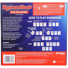 RUMMIKUB SIX PLAYER SPECIAL EDITION