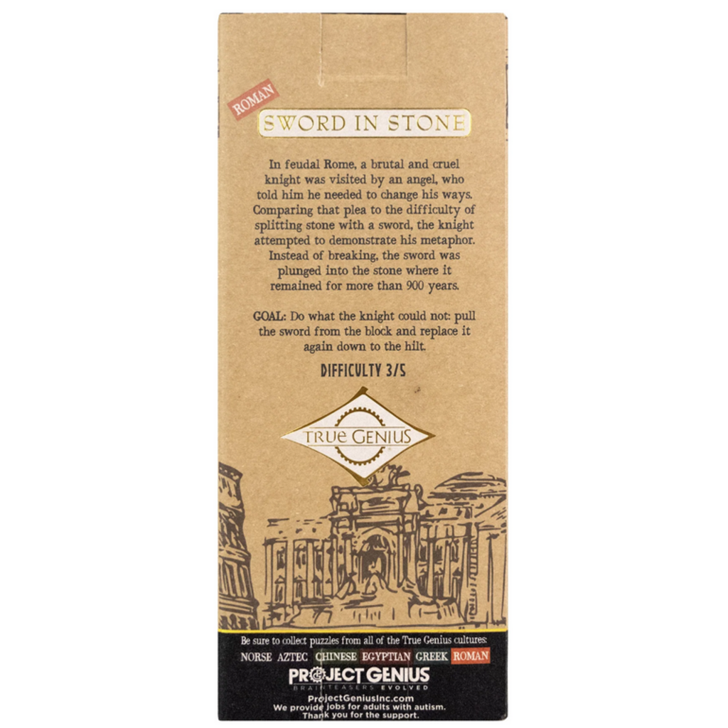 PROJECT GENIUS SWORD IN STONE