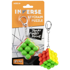 PROJECT GENIUS INVERSE BLINX PUZZLE KEYCHAIN