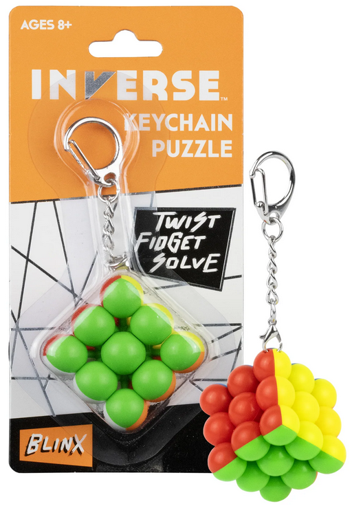 INVERSE BLINX PUZZLE KEYCHAIN