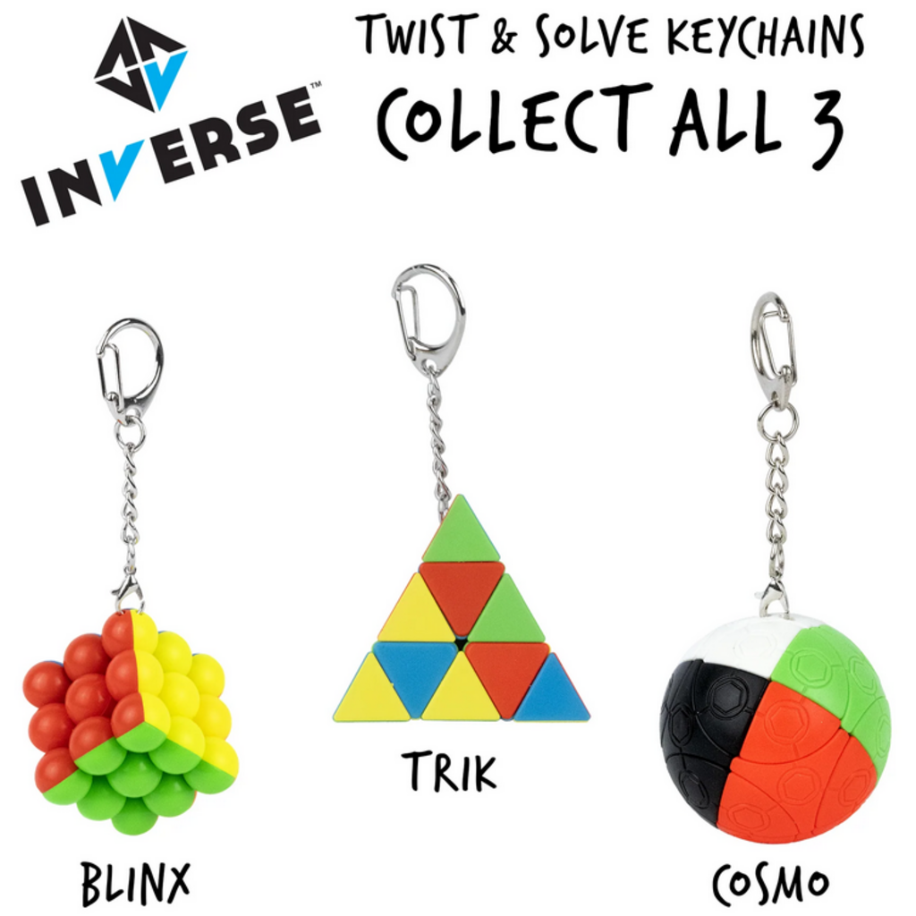 PROJECT GENIUS INVERSE TRIK KEYCHAIN PUZZLE