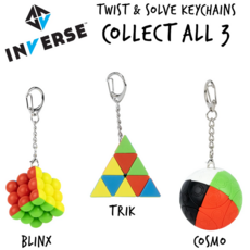 PROJECT GENIUS INVERSE TRIK KEYCHAIN PUZZLE