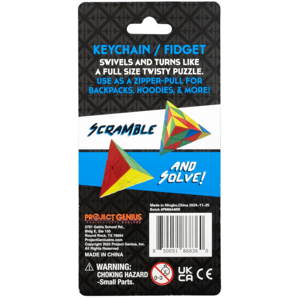 PROJECT GENIUS INVERSE TRIK KEYCHAIN PUZZLE