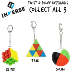 PROJECT GENIUS INVERSE COSMO KEYCHAIN PUZZLE