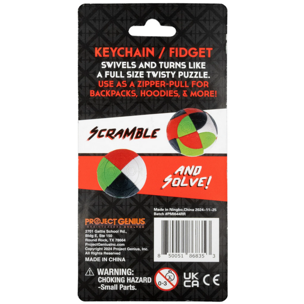 PROJECT GENIUS INVERSE COSMO KEYCHAIN PUZZLE