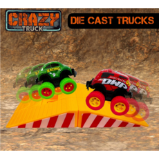 THIN AIR BRANDS DIE CAST PULL BACK 10 PC TRUCK SET