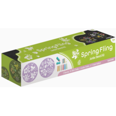 US TOY CHALK STENCIL KIT SPRING FLING