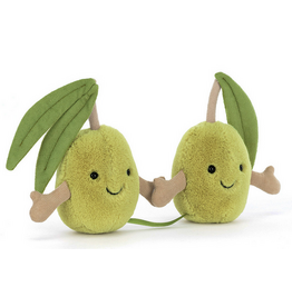 JELLY CAT AMUSEABLES PAIR OF OLIVES