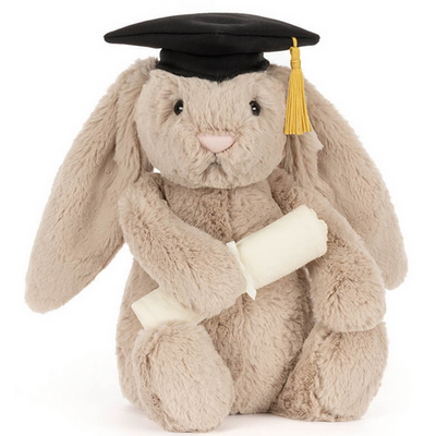 JELLY CAT BASHFUL BUNNY GRADUATION