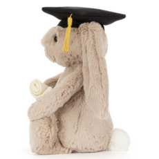 JELLY CAT BASHFUL BUNNY GRADUATION