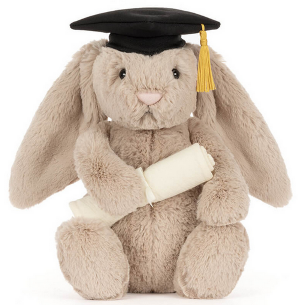 JELLY CAT BASHFUL BUNNY GRADUATION