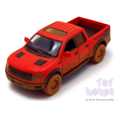 KINSMART MUDDY FORD F-150 SVT RAPTOR SUPERCREW PICKUP DIECAST