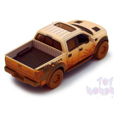 KINSMART MUDDY FORD F-150 SVT RAPTOR SUPERCREW PICKUP DIECAST