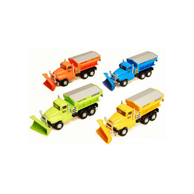 KINSMART SNOW PLOW TRUCK DIECAST