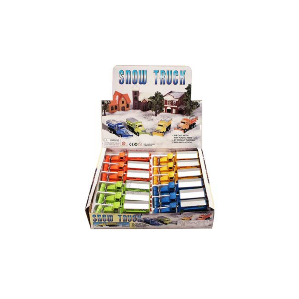 KINSMART SNOW PLOW TRUCK DIECAST