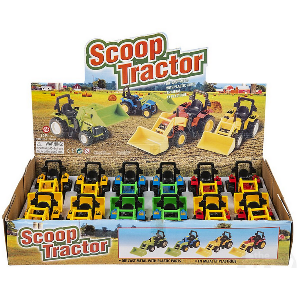 THE TOY NETWORK SCOOP TRACTOR DIECAST