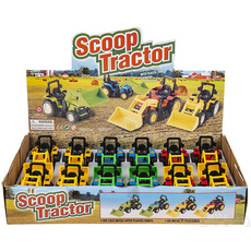 THE TOY NETWORK SCOOP TRACTOR DIECAST
