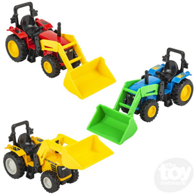THE TOY NETWORK SCOOP TRACTOR DIECAST