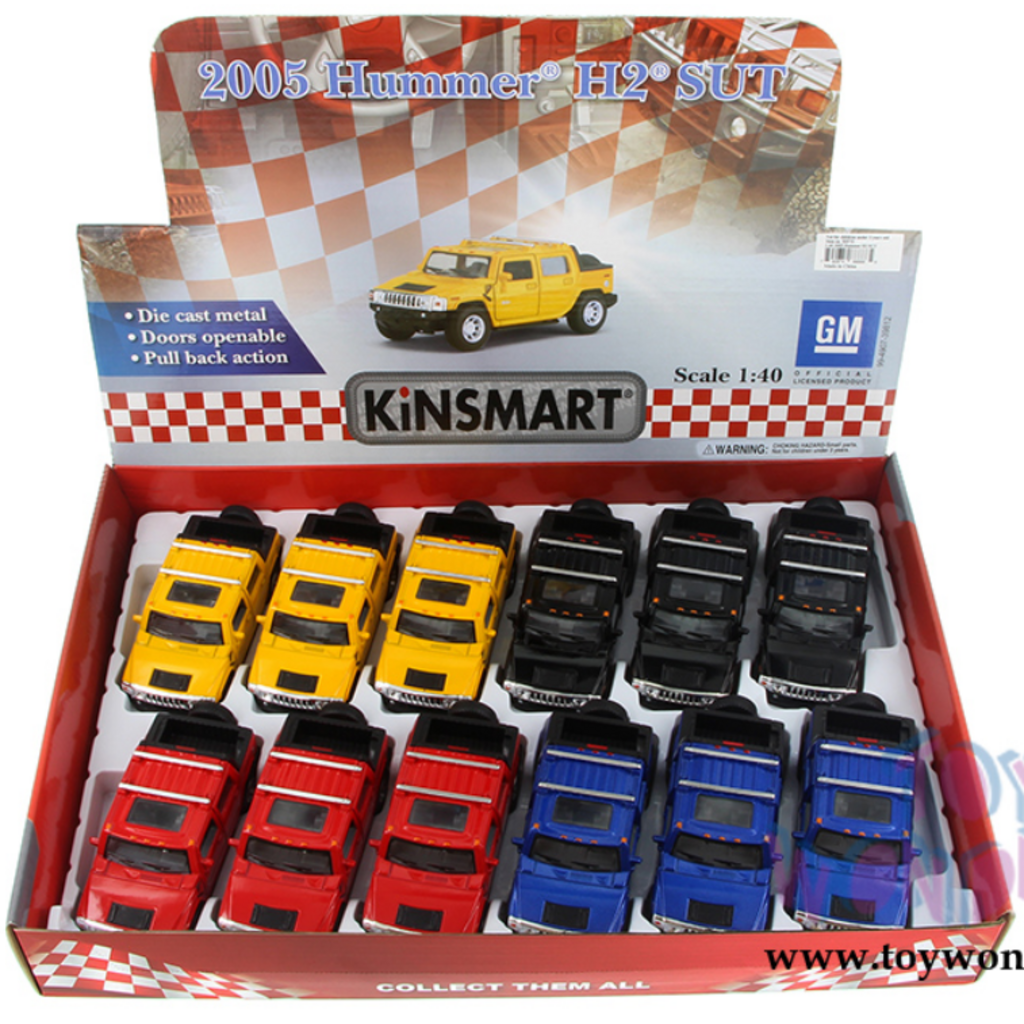 KINSMART HUMMER H2 SUT PICKUP DIECAST**