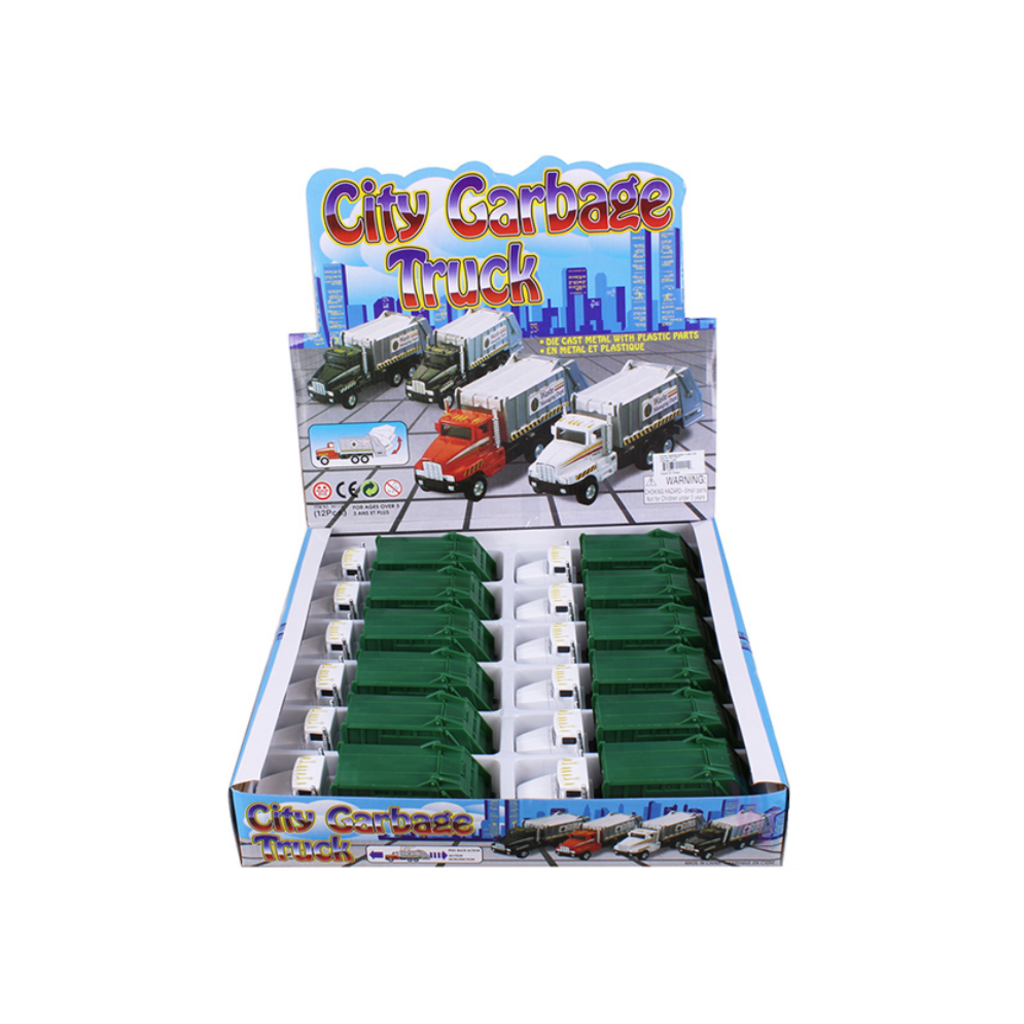 TOY WONDER CITY GARBAGE TRUCK DIECAST