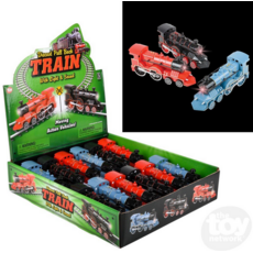 THE TOY NETWORK PULLBACK TRAIN WITH LIGHT & SOUND DIECAST