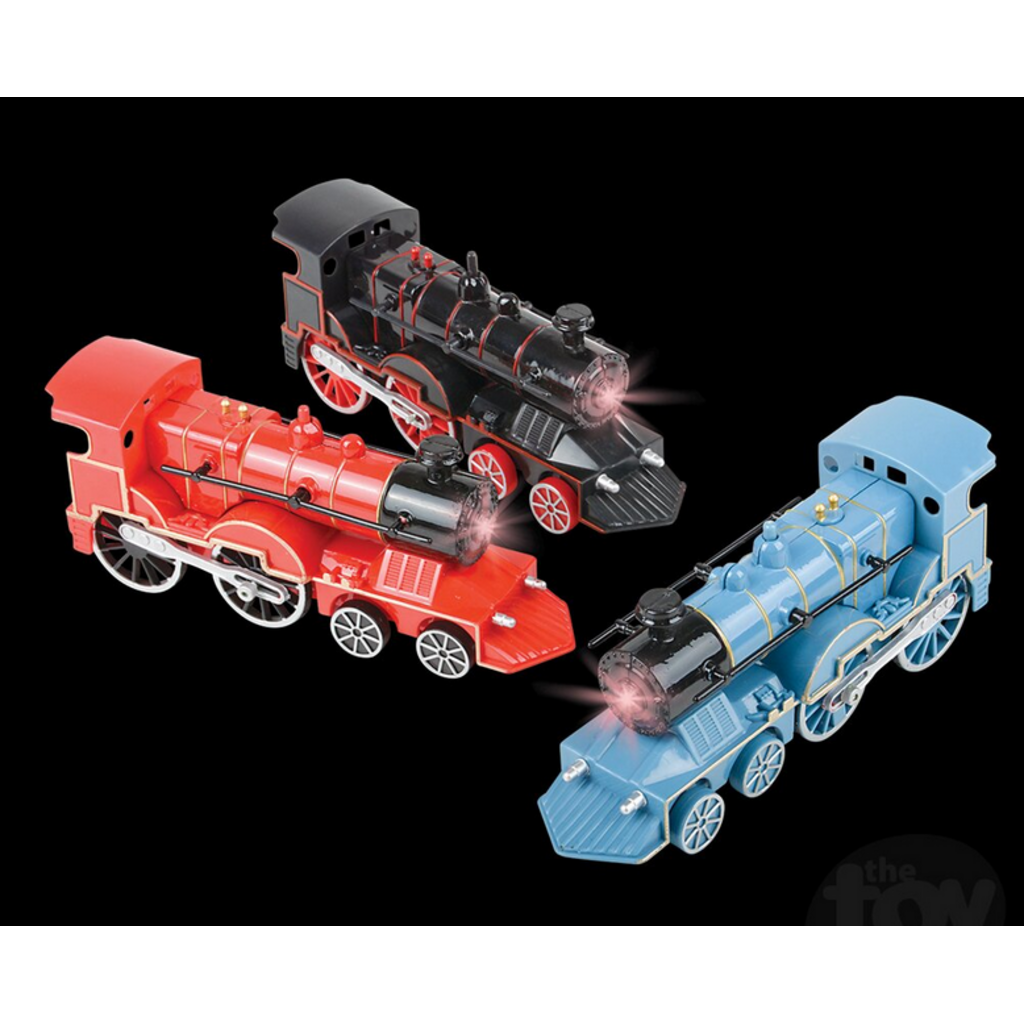 THE TOY NETWORK PULLBACK TRAIN WITH LIGHT & SOUND DIECAST