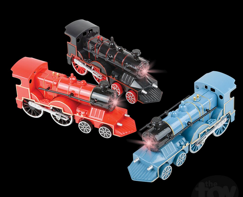 PULLBACK TRAIN WITH LIGHT & SOUND DIECAST - THE TOY STORE