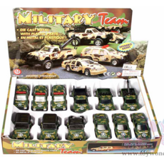 KINSMART MILITARY TEAM VEHICLE DIECAST