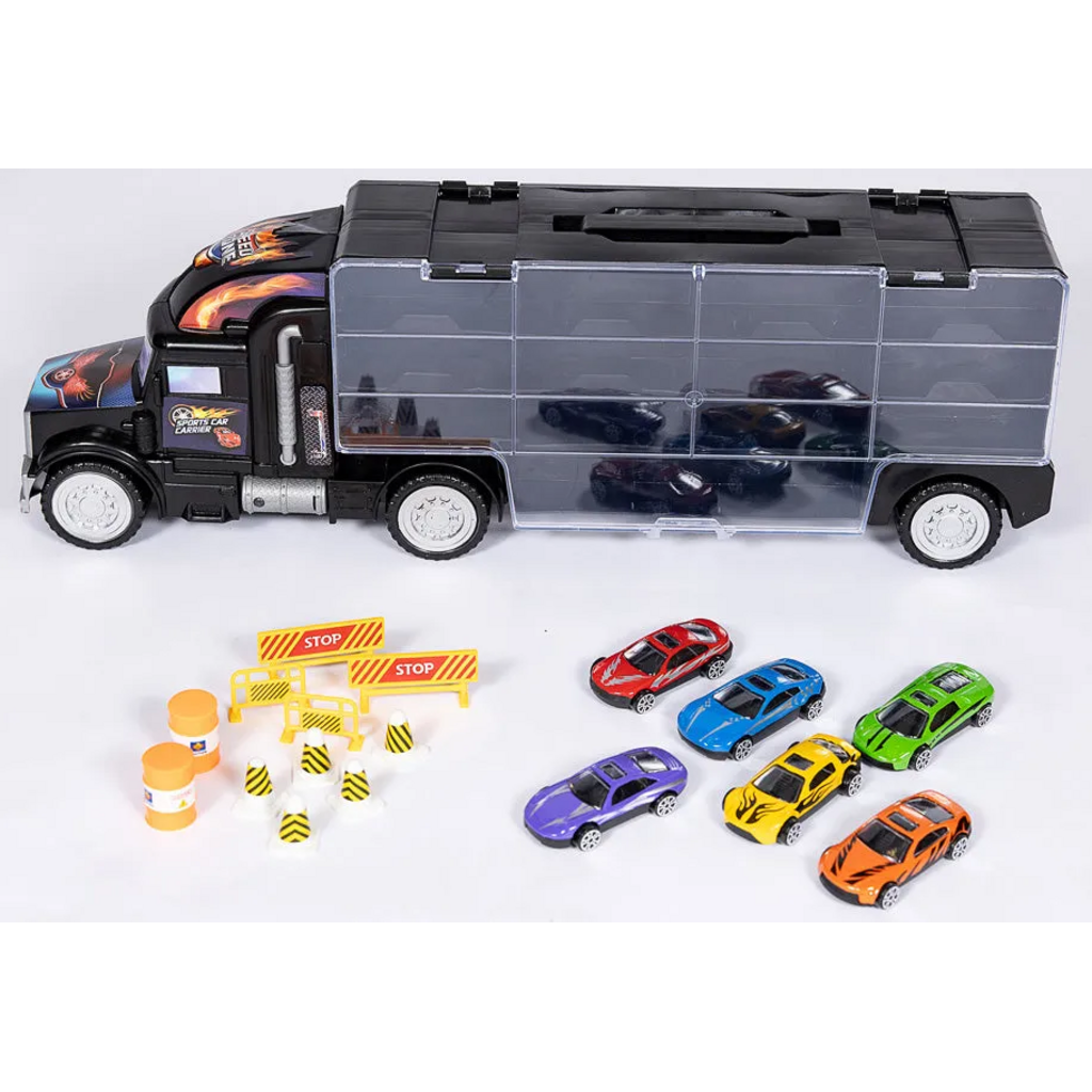 THE TOY NETWORK DIECAST CAR TRANSPORTER