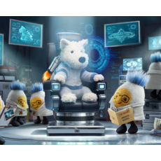 JELLY CAT MUNRO SCOTTIE DOG SPACE OUTFIT