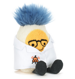 JELLY CAT AMUSEABLES BOILED EGG SCIENTIST OUTFIT