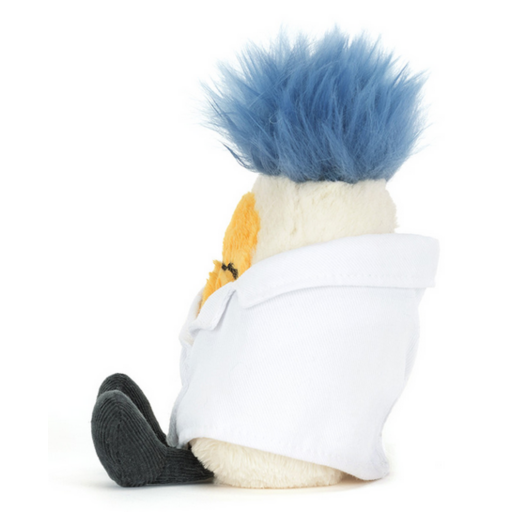 JELLY CAT AMUSEABLES BOILED EGG SCIENTIST OUTFIT